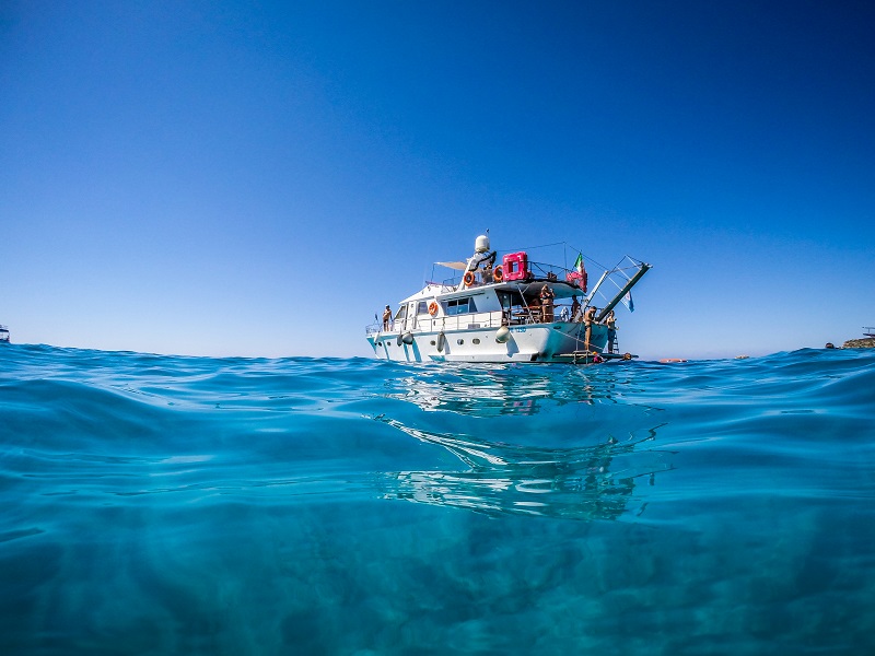 Isola di Lampedusa - barca