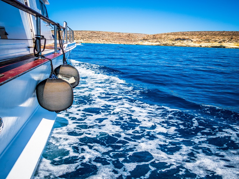 Isola di Lampedusa - giro in barca 