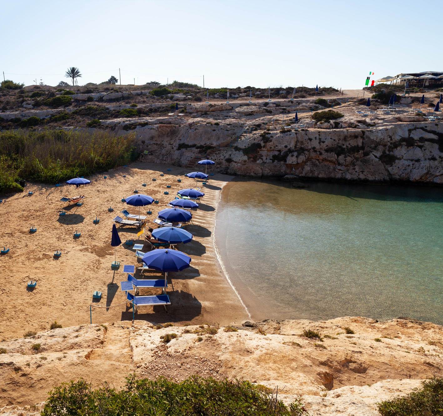 view cala madonna lampedusa